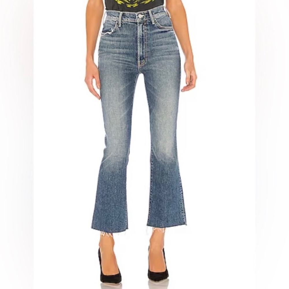 Mother The Hustler Ankle Fray Size 28 wash We All Scream